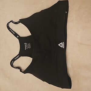 Reebok Black Sports Bra XL